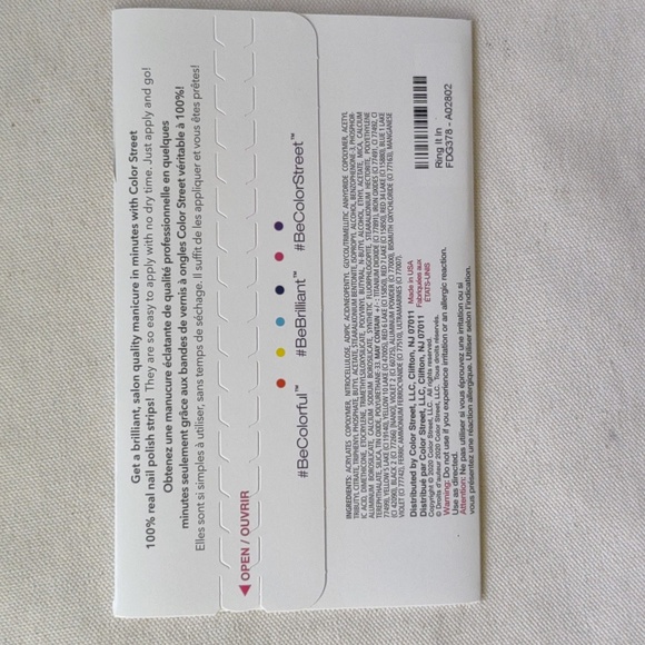 Color Street Nails- Ring It In - Picture 2 of 4